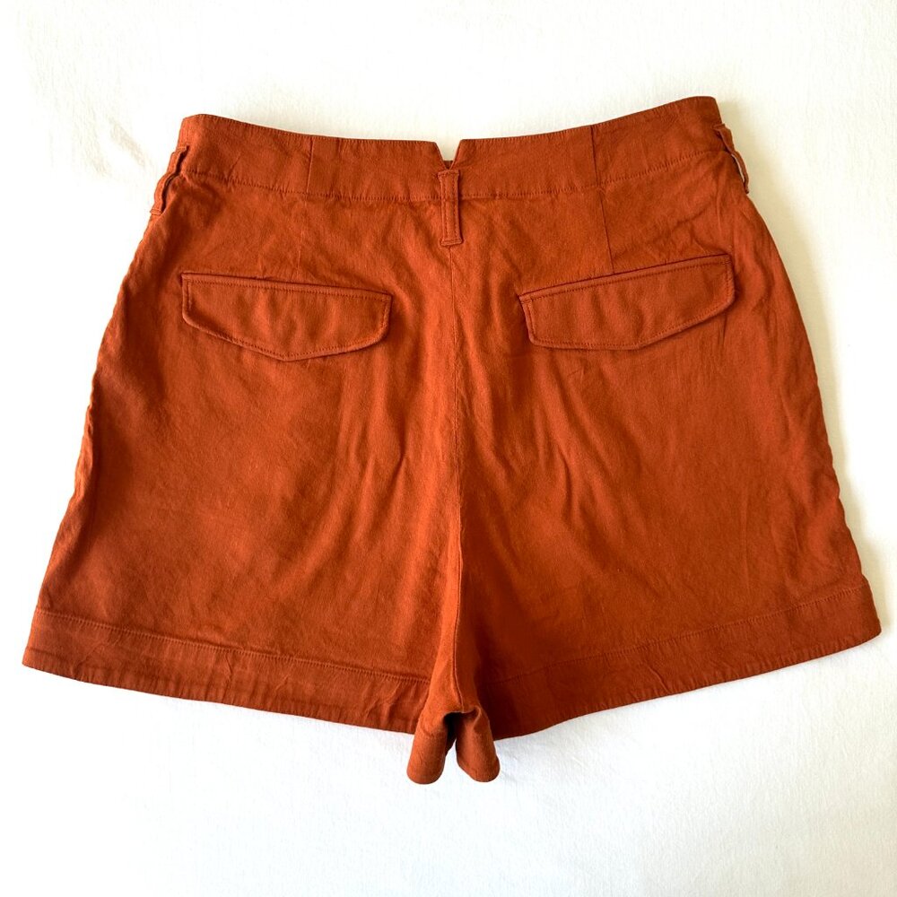 Rag & Bone Rust Linen Shorts - image 2